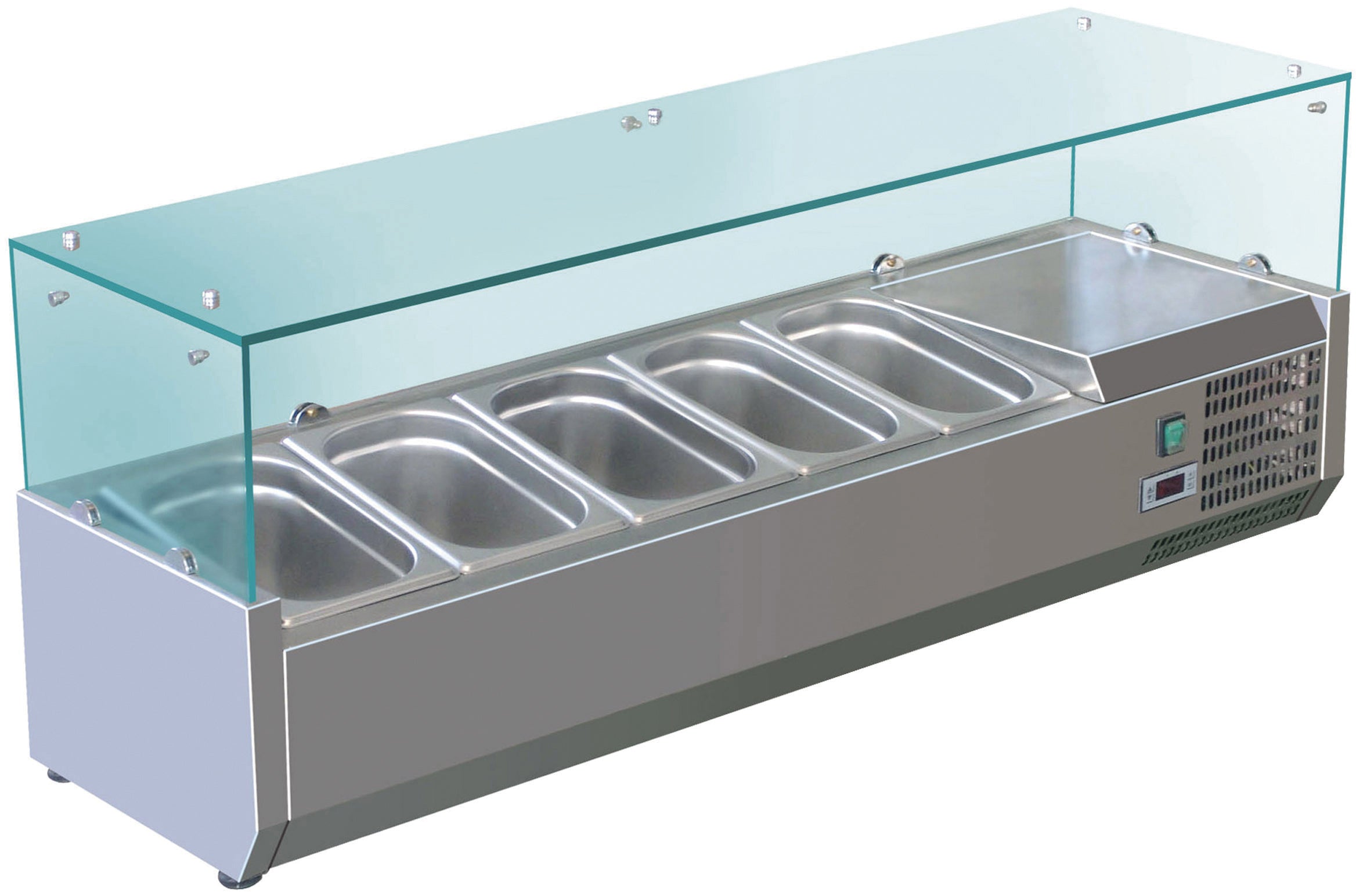 KYLRÄNNA MED GLASÖVERBYGGNAD